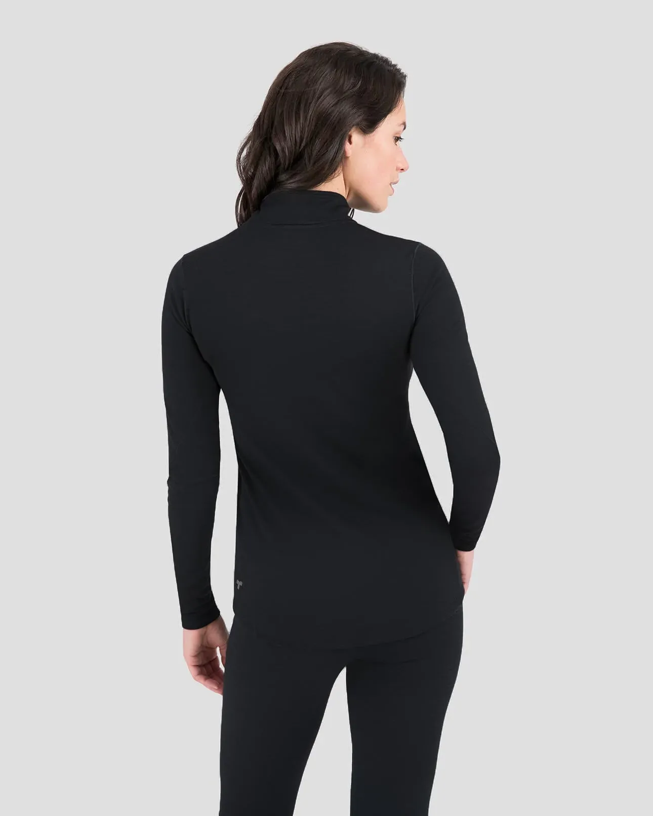 3.0 Women's Thermawool® Heavyweight Merino Wool Half-Zip Thermal Shirt