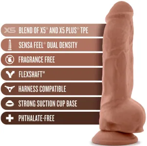 Au Naturel - Big - Inch Dildo - Moch