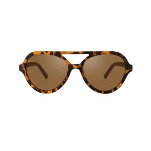 AVIATOR : SEMI-BENDABLE & POLARIZED SUNGLASSES | TORTOISE