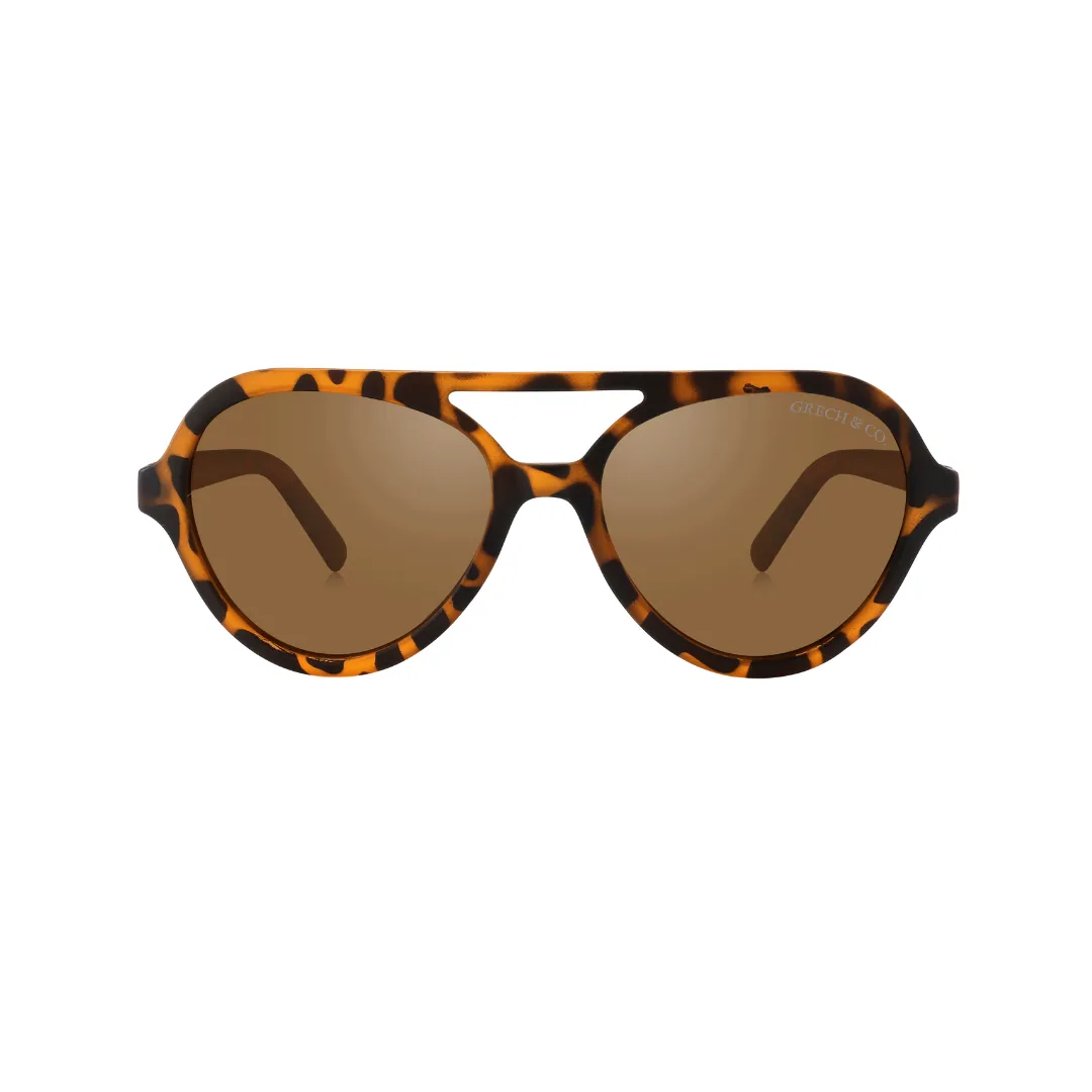 AVIATOR : SEMI-BENDABLE & POLARIZED SUNGLASSES | TORTOISE