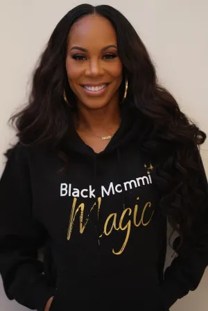 Black Girl/Mommi Magic Hoodie GOLD