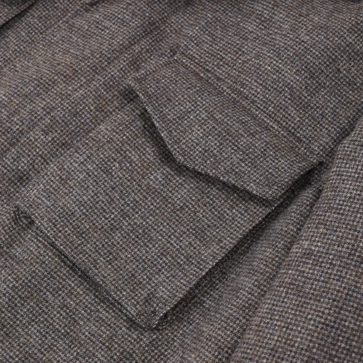 Boglioli Padded Flannel Wool Field Jacket