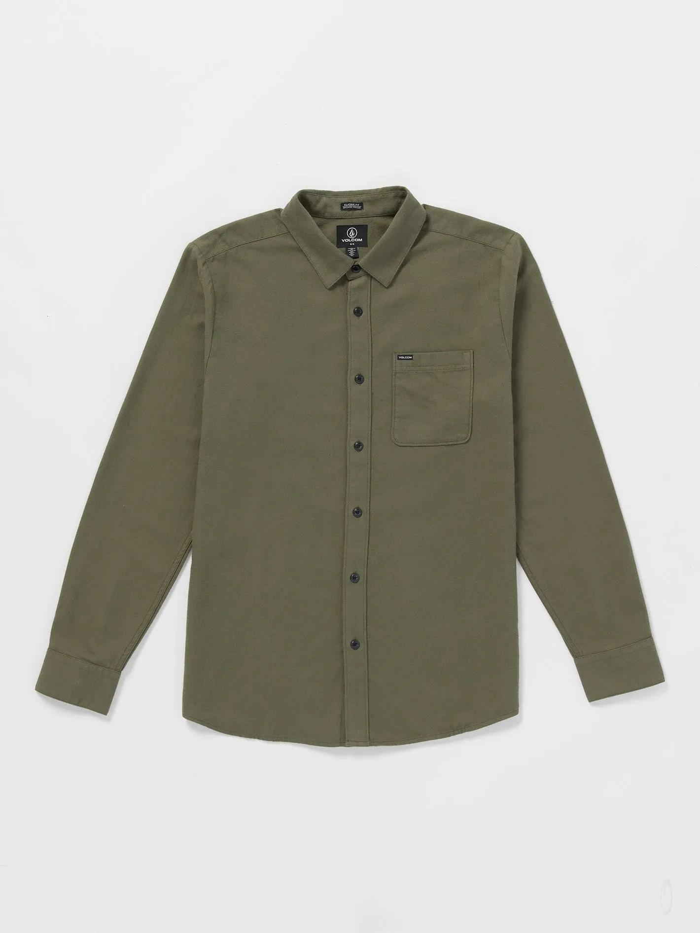 Caden Solid Shirt - Wintermoss