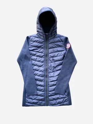 Canada Goose Navy Hybridge Knit Women's Jacket