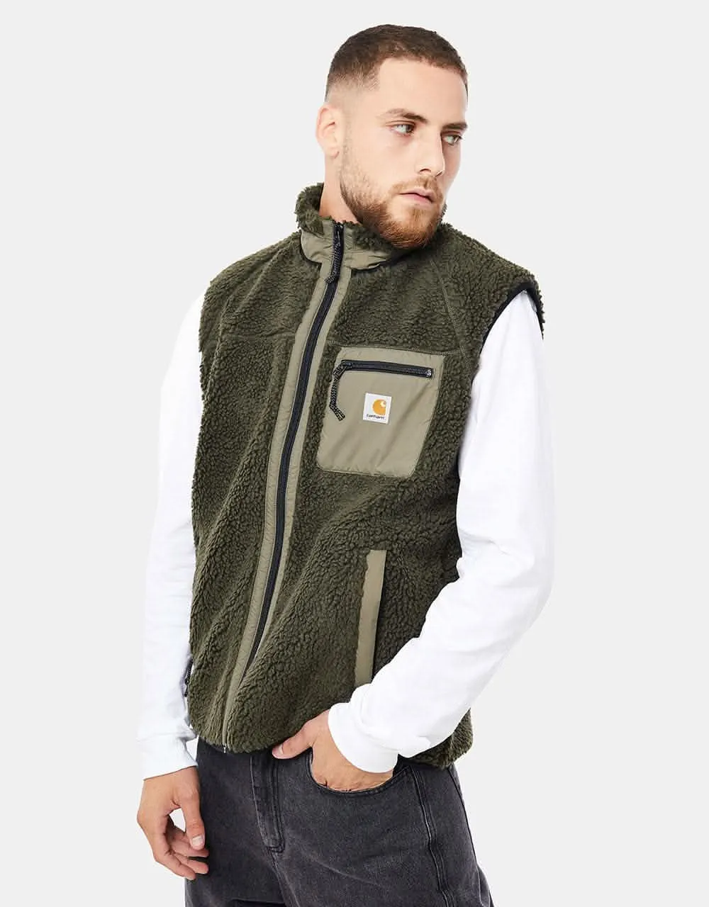 Carhartt WIP Prentis Vest Liner - Cypress/Seaweed