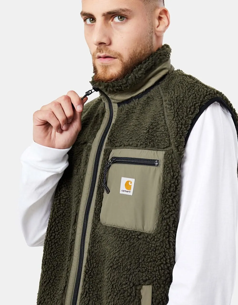 Carhartt WIP Prentis Vest Liner - Cypress/Seaweed