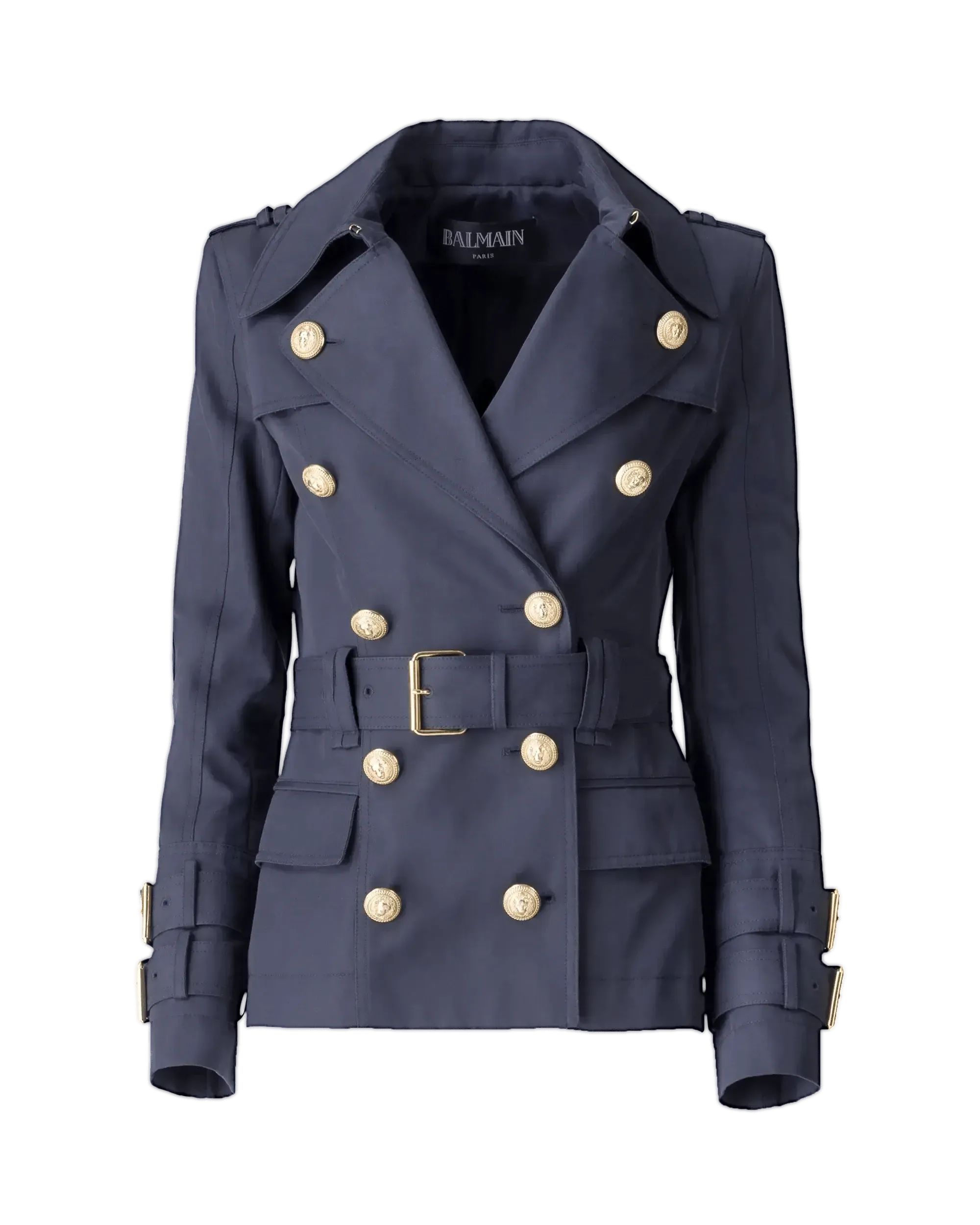 Classic Belted Overcoat