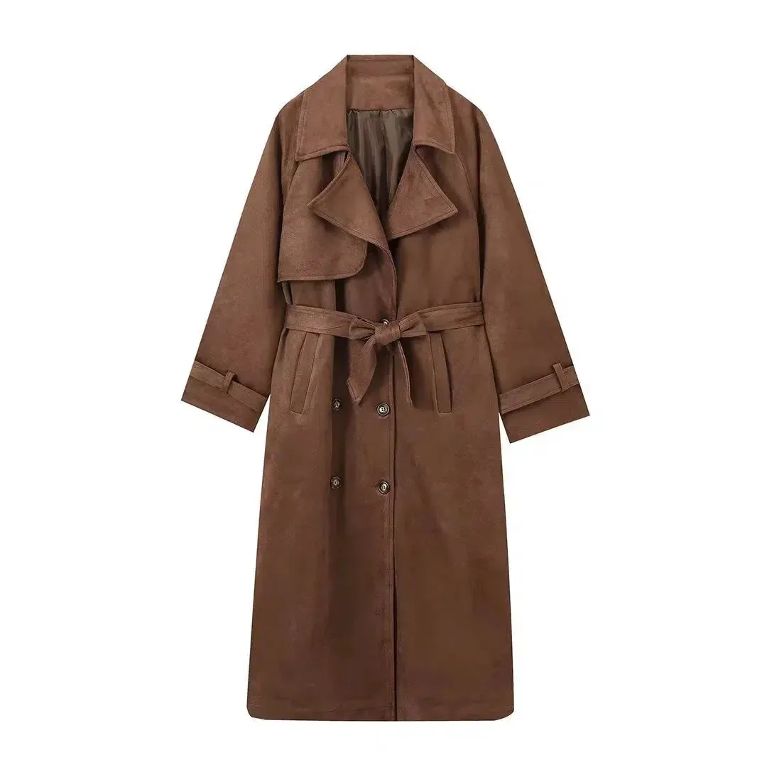 Classic Belted Trench Coat