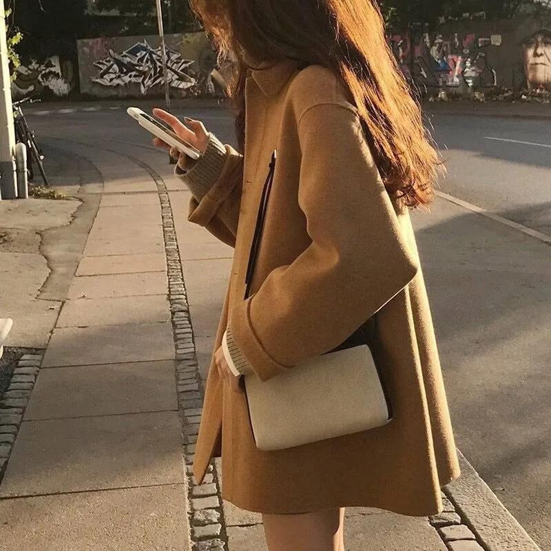 Classic Single Breasted Autumn Coat