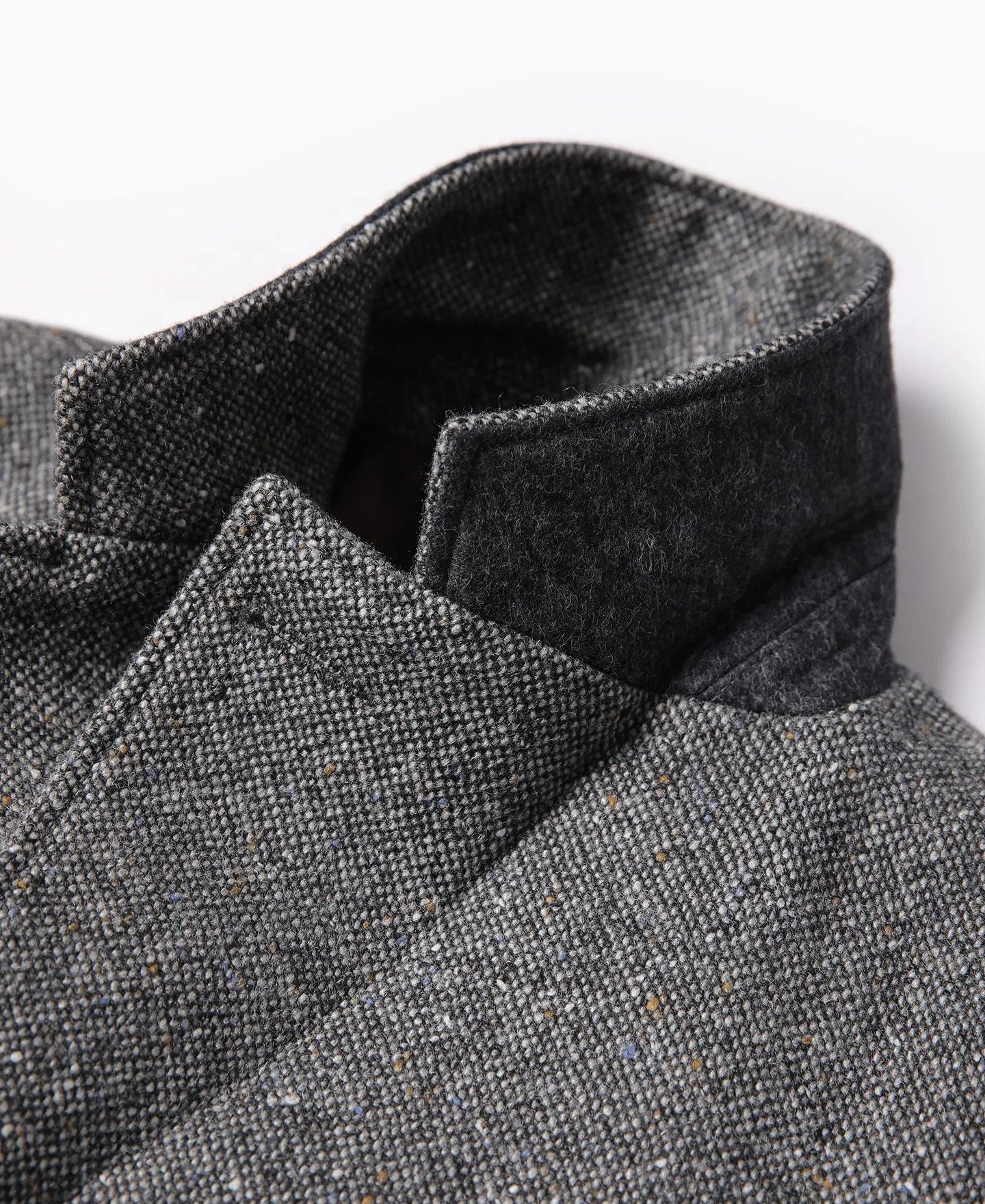 Coloured Speckle Tweed Safari Jacket