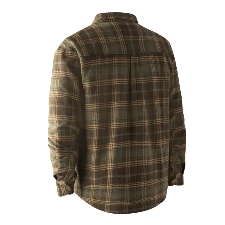 Deerhunter Noah Stormliner Overshirt - Green Check