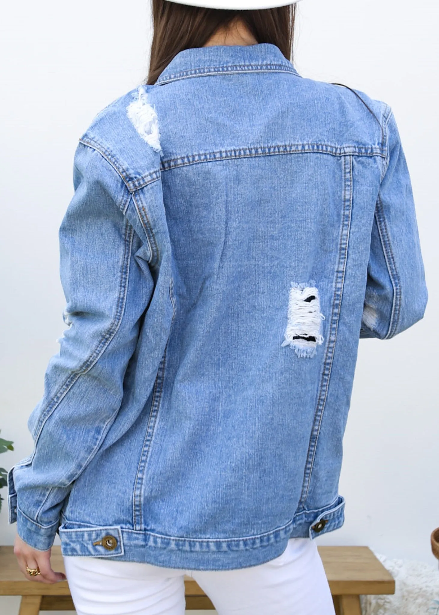 Denim Not Your Boyfriends Jean Jacket