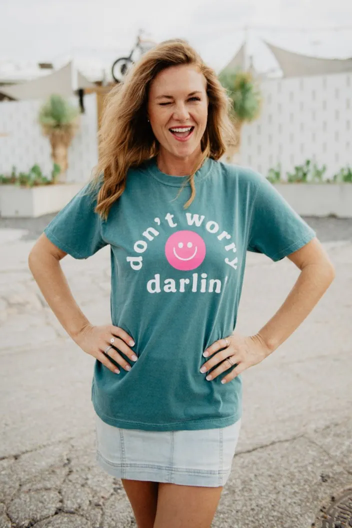 Don't Worry Darling Happy Face T-Shirt