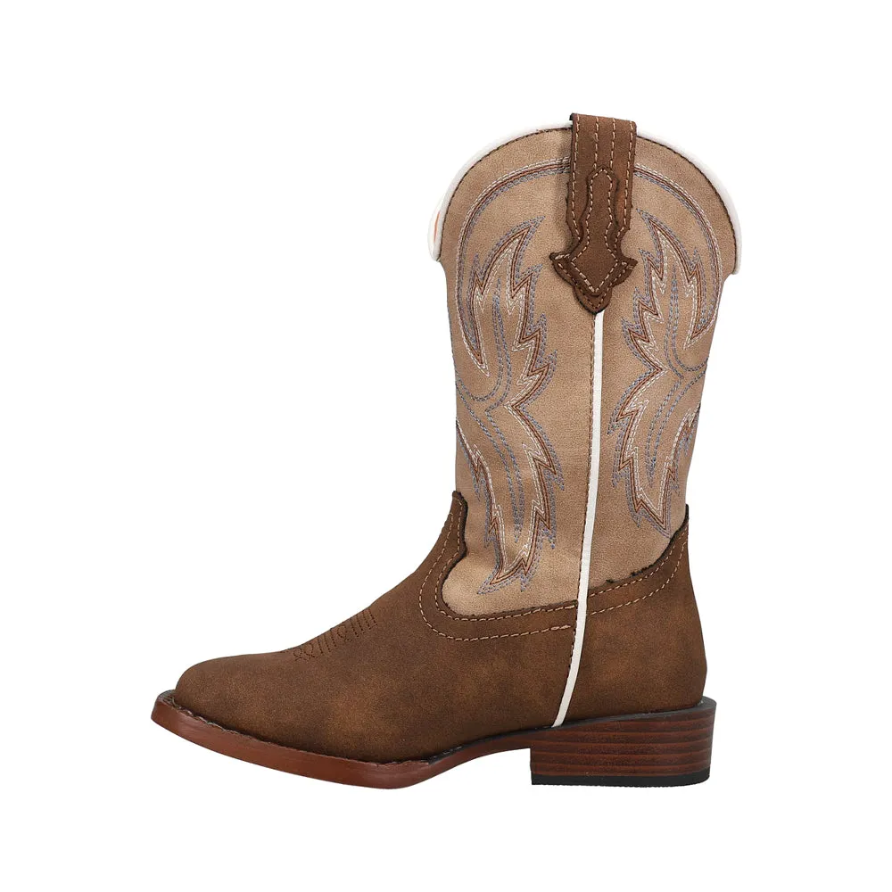 Eastwood Square Toe Cowboy Boots (Little Kid)