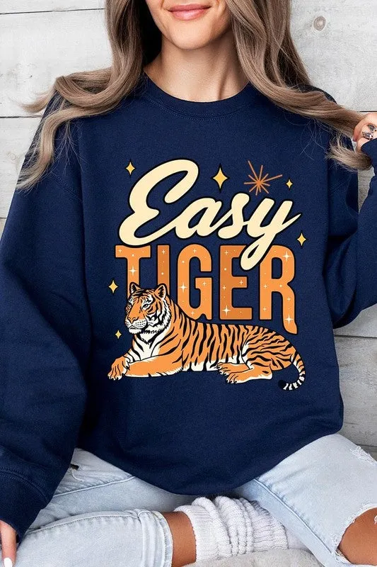 Easy Tiger Graphic Fleece Sweatshirts