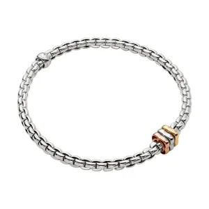 Fope Eka Collection 18k White Gold Flex'It Bracelet - Size Small