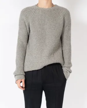 FW14 Grey Classic Honeycomb Knit