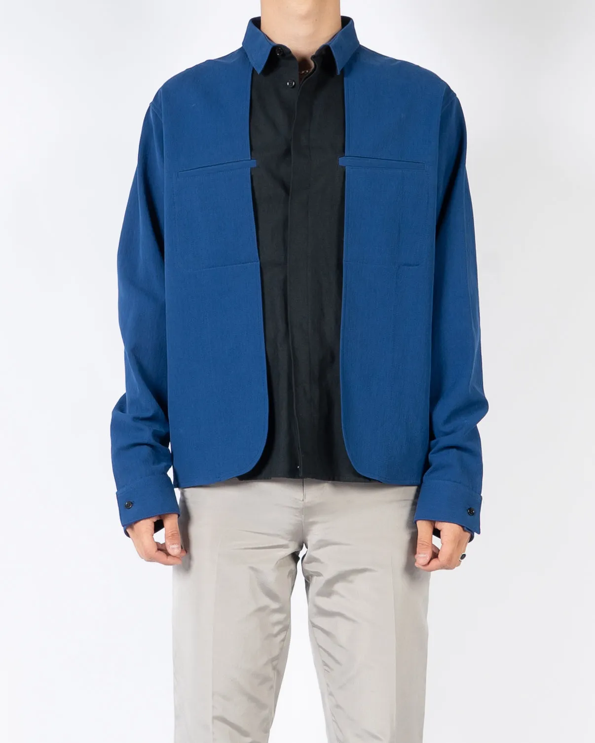 FW19 Blue/Black Workwear Shirt