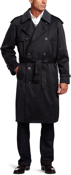 Hart Schaffner Marx Men's Burnett Trench Coat