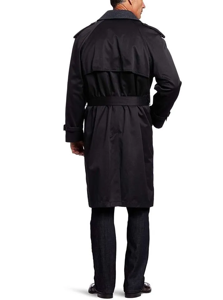 Hart Schaffner Marx Men's Burnett Trench Coat