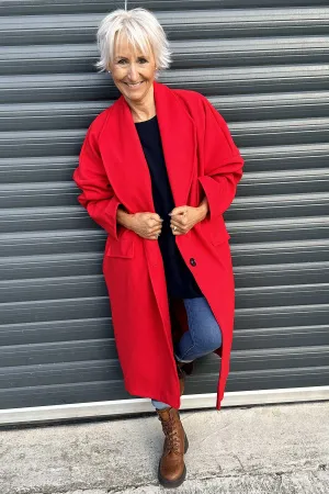 Helen Coat Red