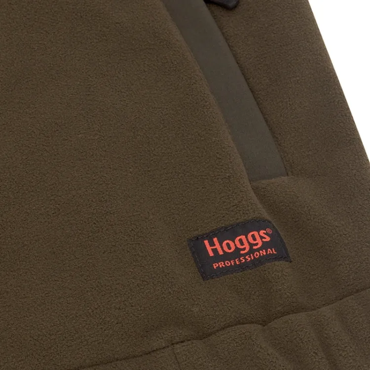 Hoggs of Fife Green King II Stormproof 1/4 Zip Bonded Fleece