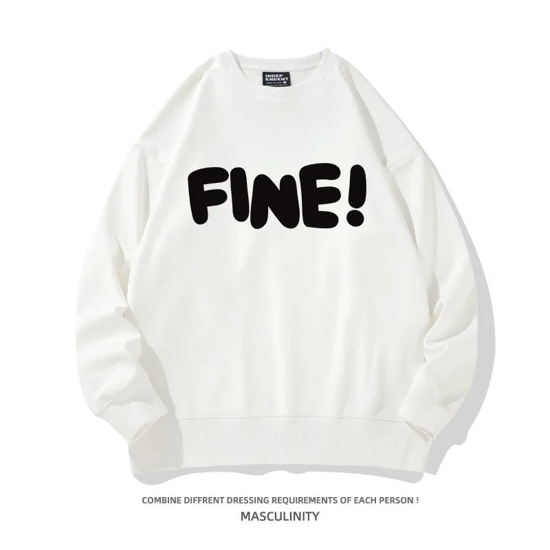 Hooded heavyweight oversize couple sweatshirt