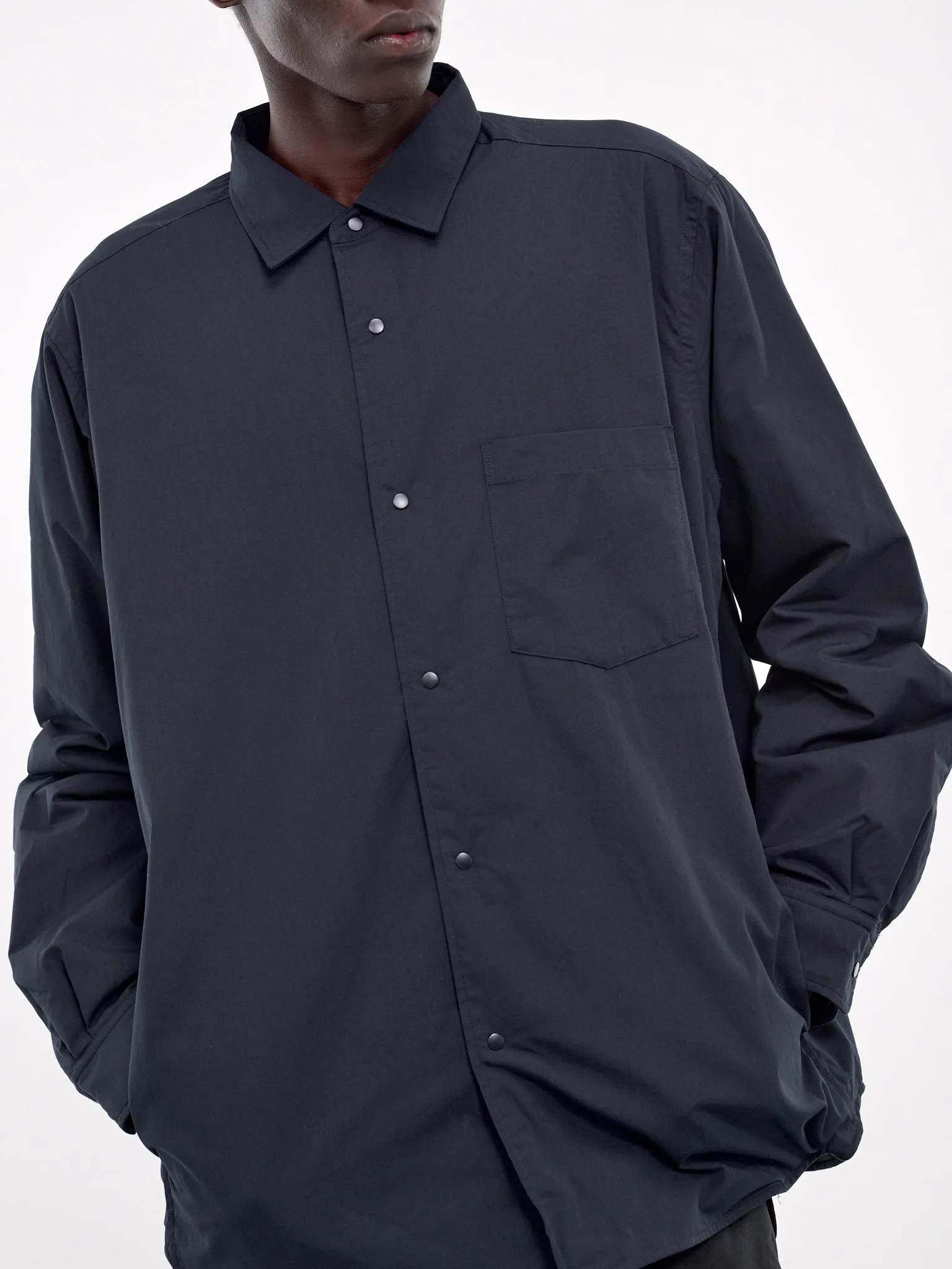 Insulated Shirt Jacket (S24FG053U-DARK-NAVY)