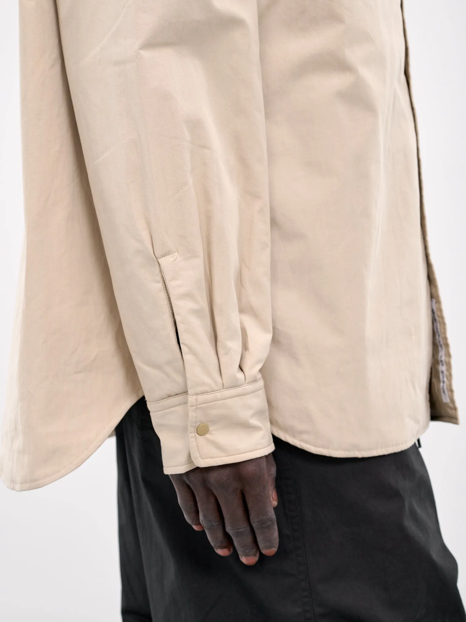 Insulation Shirt Jacket (S24FG053U-BEIGE)