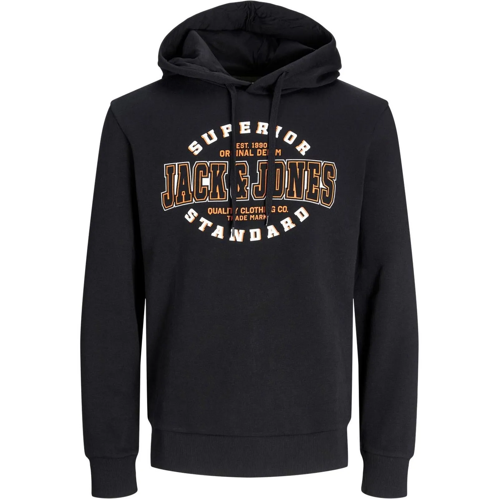 Jack & Jones Mens Logo Big & Tall Pullover Hoodie