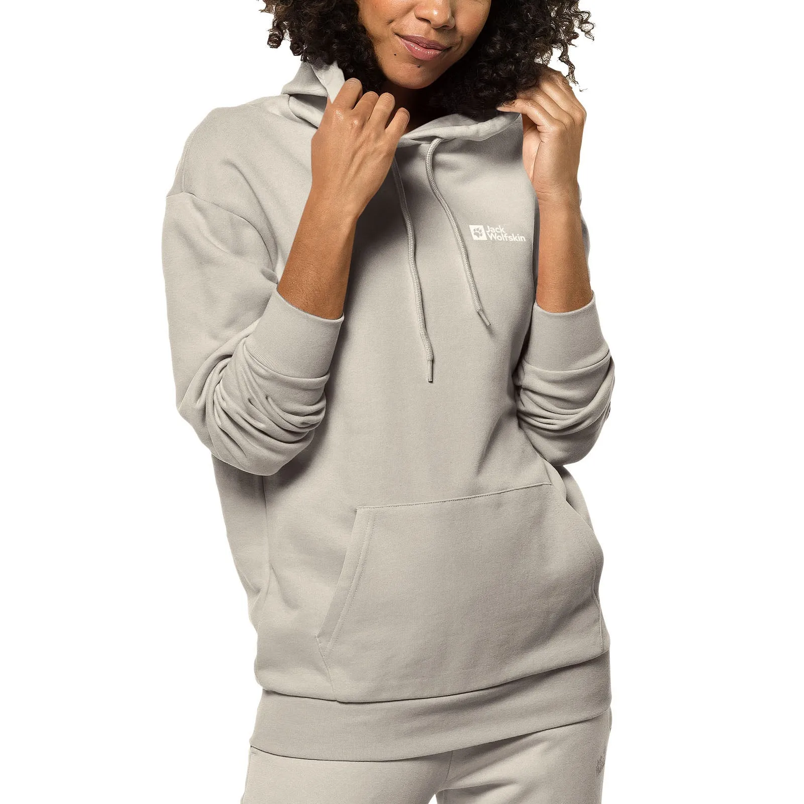 Jack Wolfskin Womens Essential Cotton Hoodie