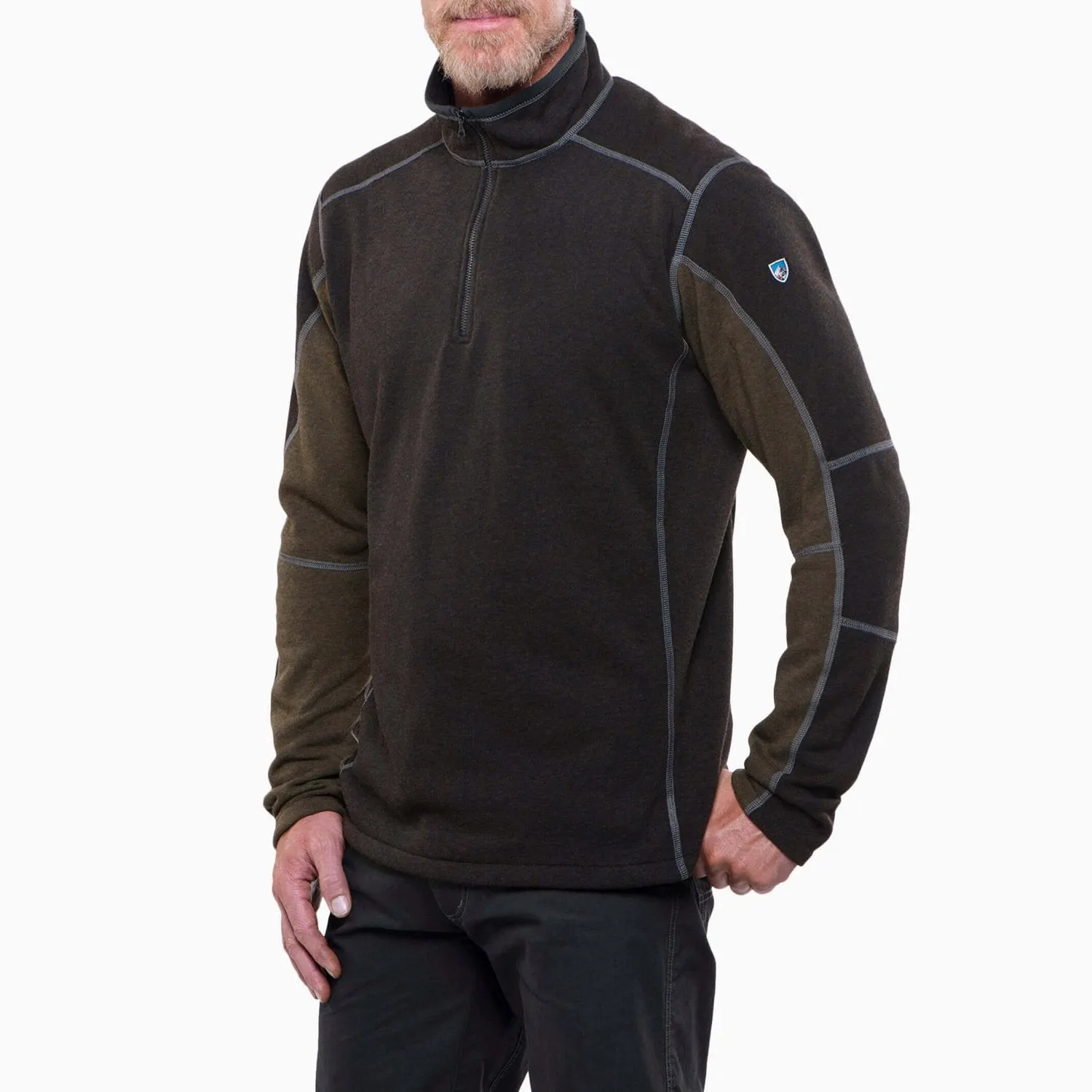 KÜHL Men's Revel 1/4 Zip Fleece Sweater