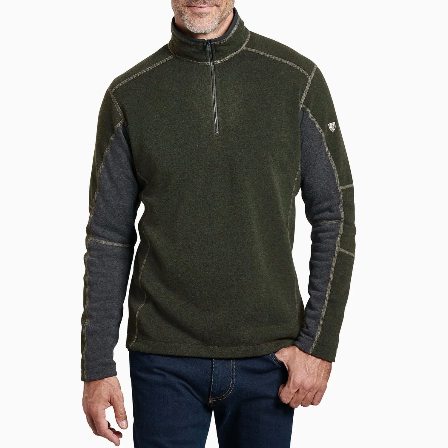 KÜHL Men's Revel 1/4 Zip Fleece Sweater