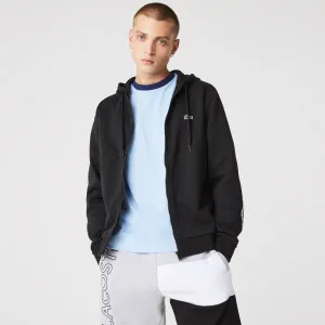 Lacoste Men's Colorblock Lettered Fleece Zip Hoodie