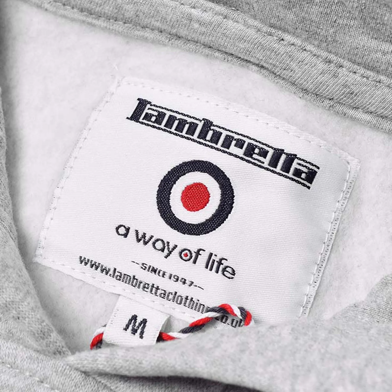 Lambretta Mens Logo Graphic Hoodie