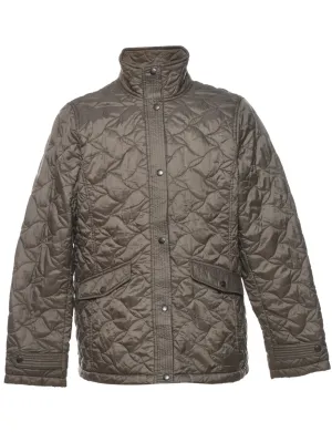 Land's End Light Brown Quilted Jacket  - L