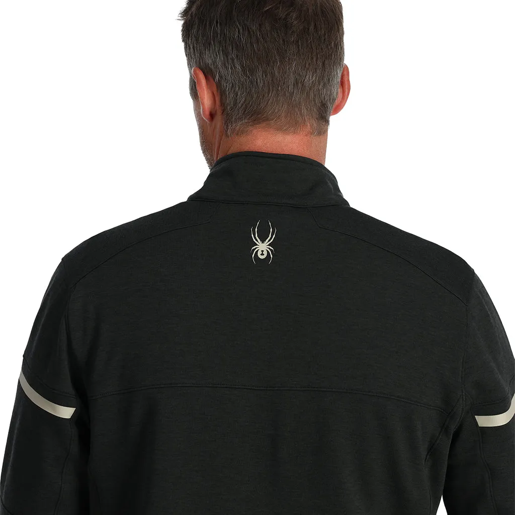 Mens Speed Fleece Half Zip - Black