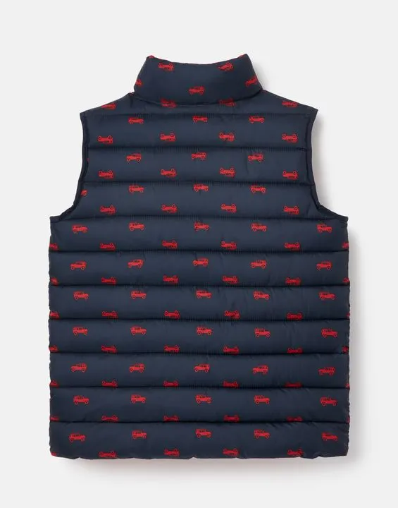 Navy Rover & Red Flip It Reversible Boy’s Vest - Select Size