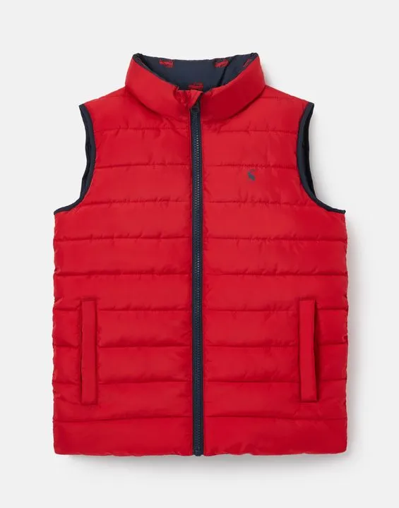 Navy Rover & Red Flip It Reversible Boy’s Vest - Select Size