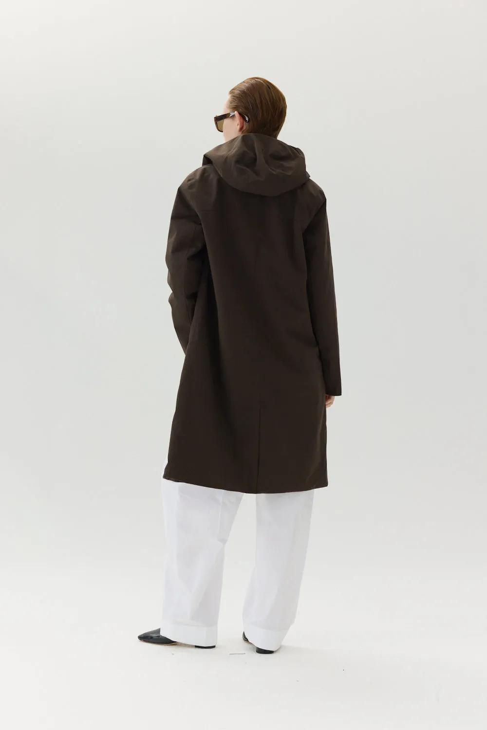 NOT SO LONG TUBE POLYRAYON AW24 CHESTNUT