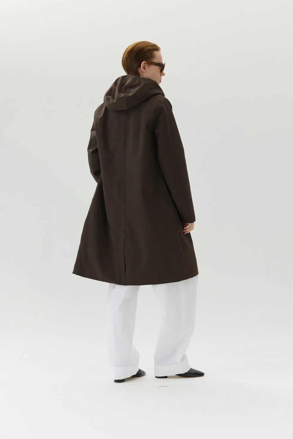 NOT SO LONG TUBE POLYRAYON AW24 CHESTNUT