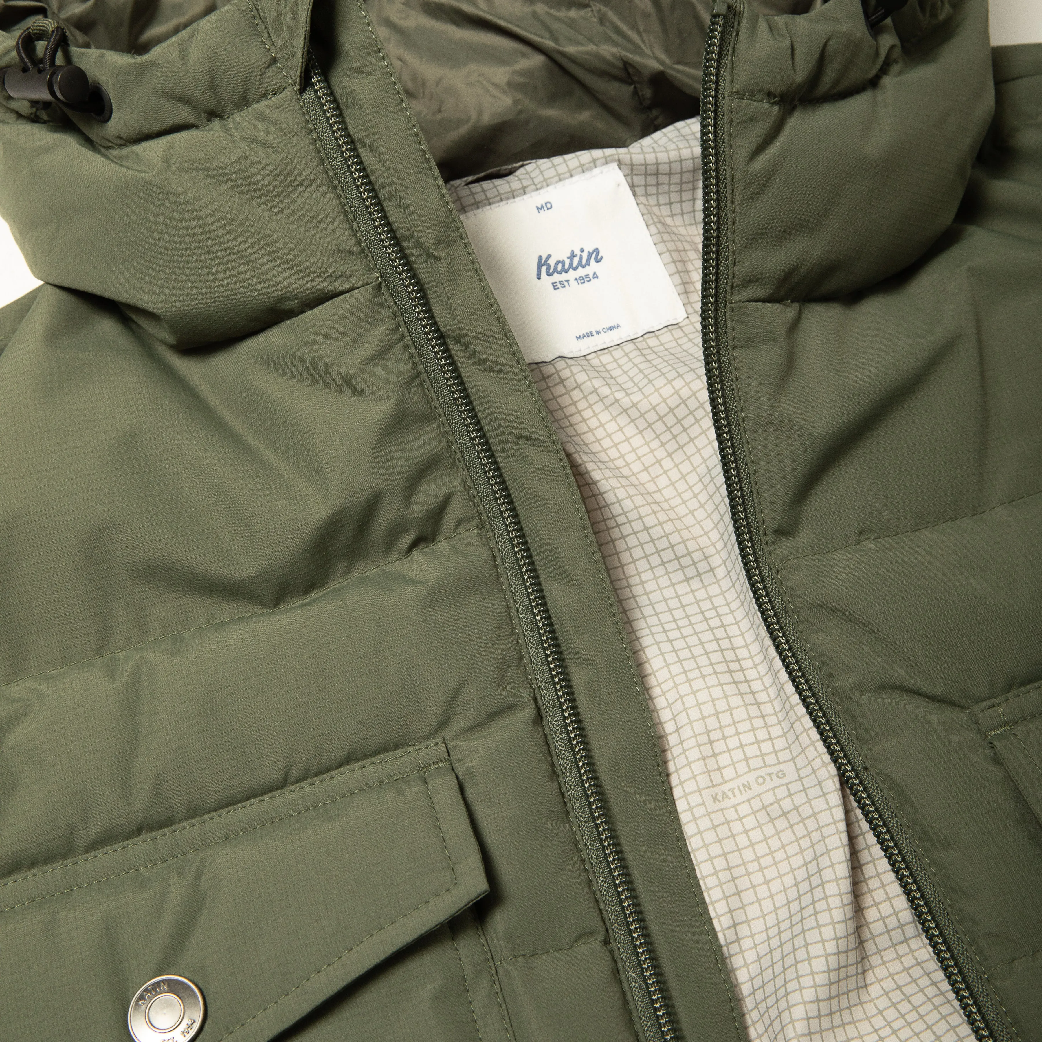 OTG SUMMIT HOODED DOWN JACKET