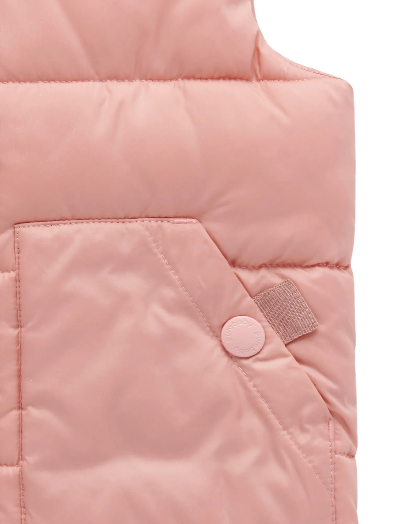 Purebaby Shower Proof Padded Vest - Nectarine