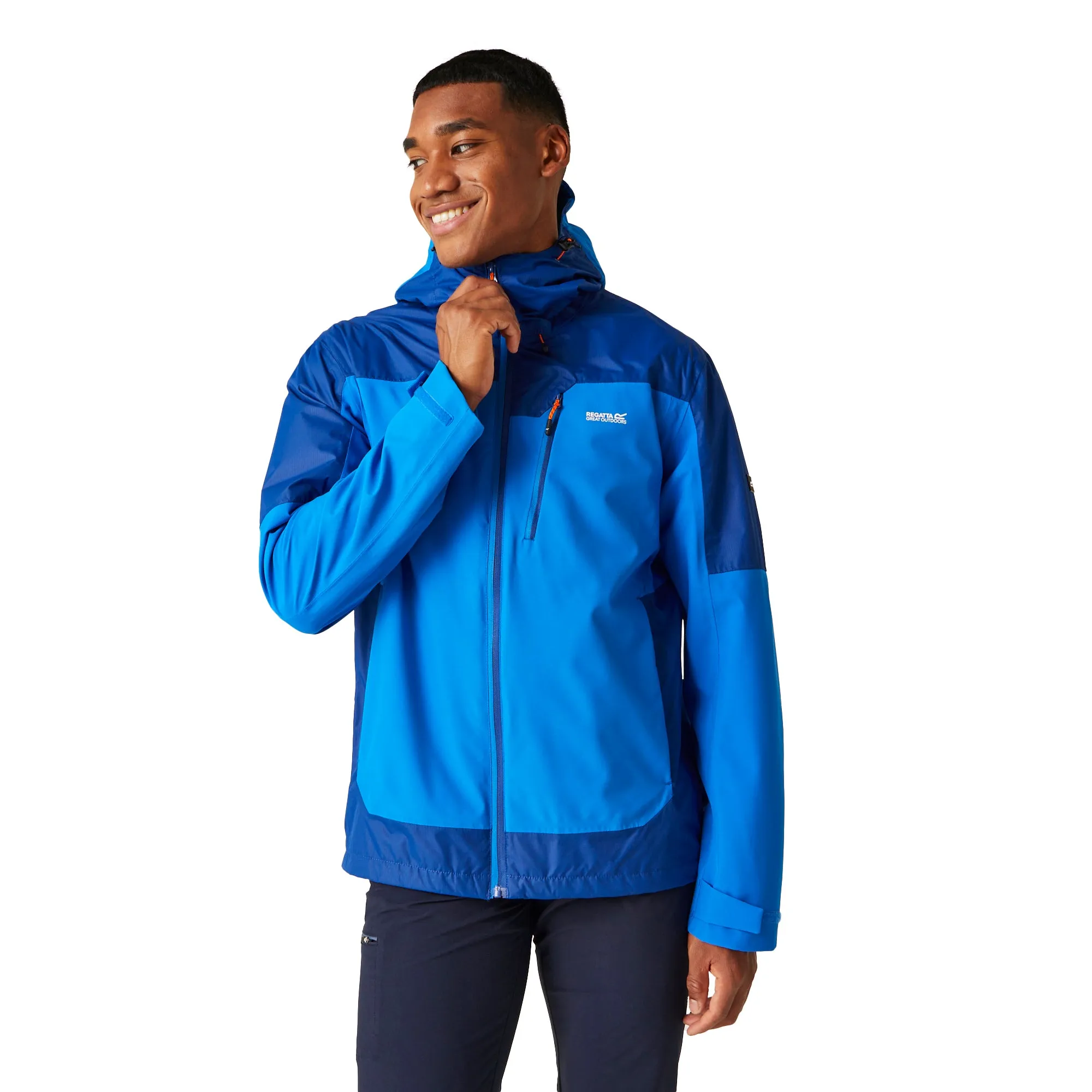 Regatta Mens Highton Stretch III Waterproof Hooded Walking Jacket