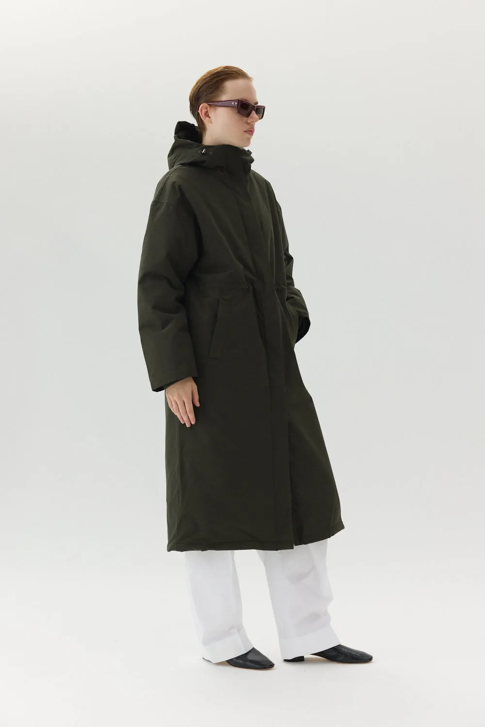 ROOMY LONG TUBE AW24 OLIVE