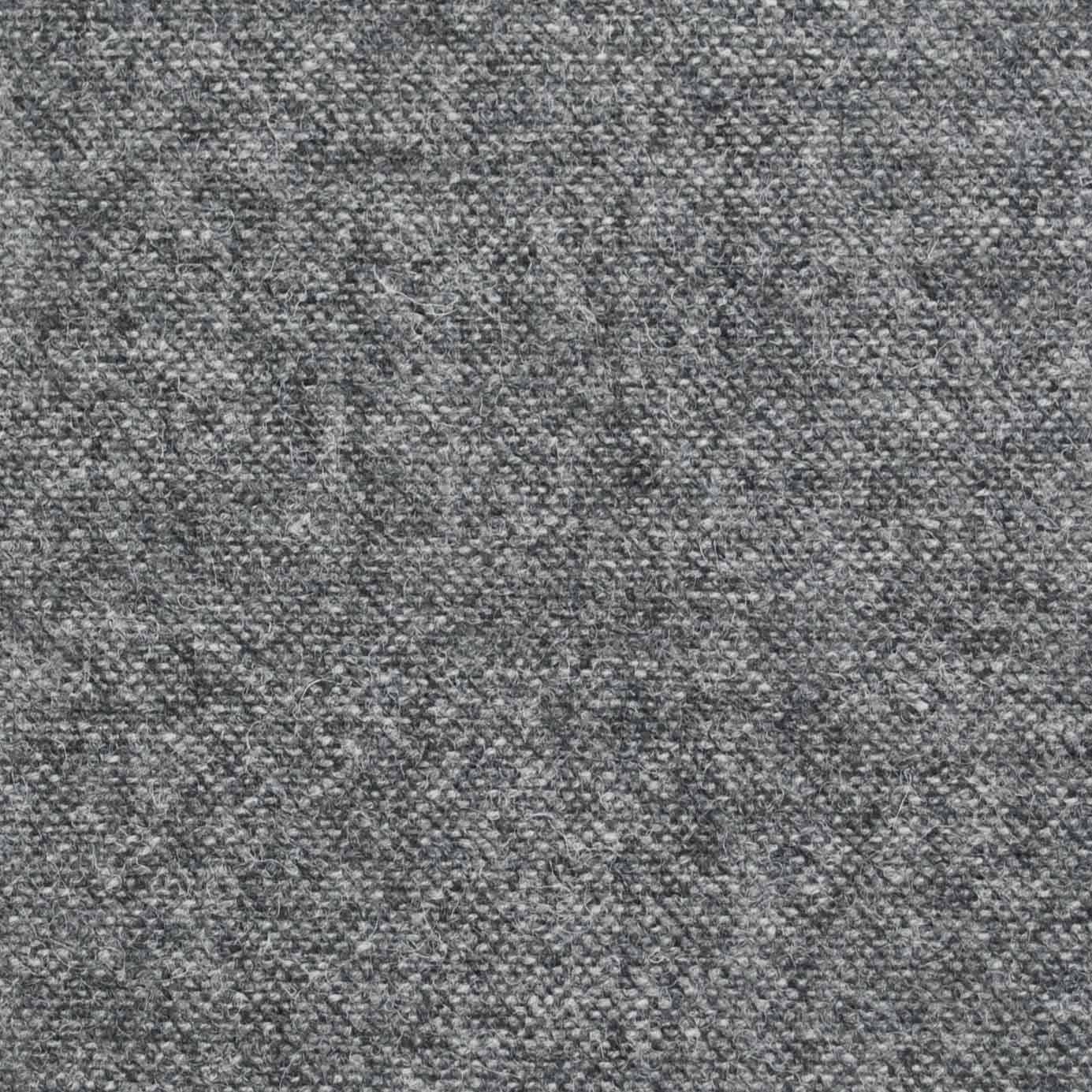 Shetland Light Grey Plain Weave Tweed