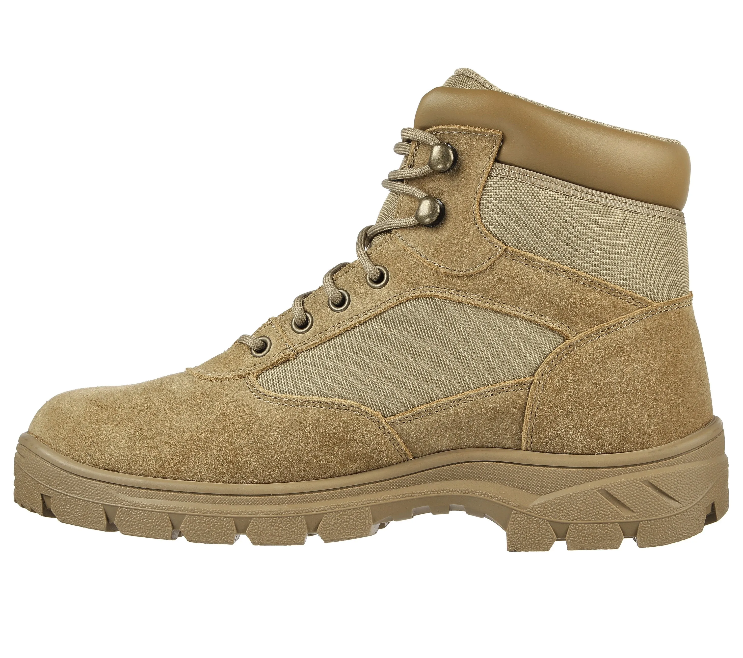 Skechers Men's Wascana-Millit WP Tactical Boot - Camel 200056