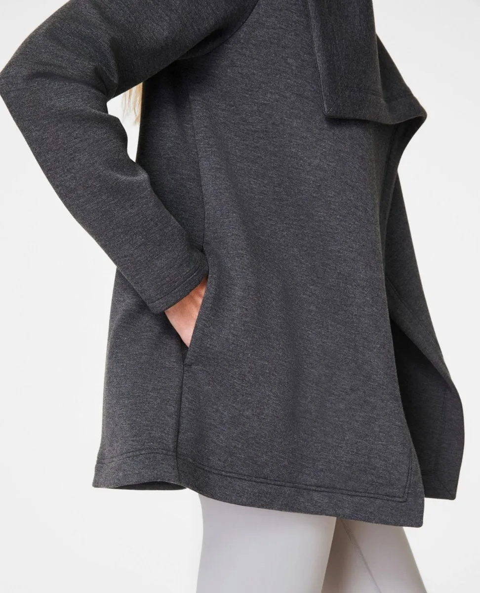 Spanx® Airessentials Open Wrap Cardigan Heather Grey