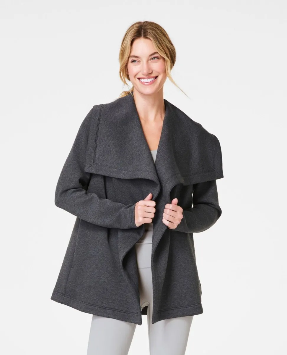 Spanx® Airessentials Open Wrap Cardigan Heather Grey