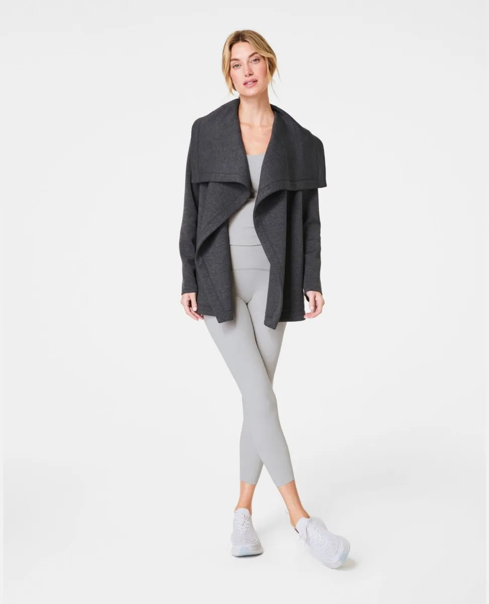 Spanx® Airessentials Open Wrap Cardigan Heather Grey